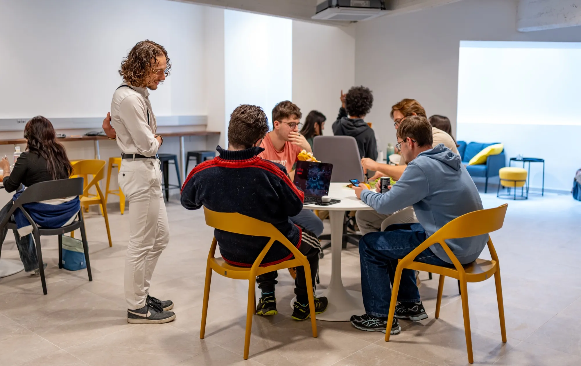 Salle de pause de Colint School
